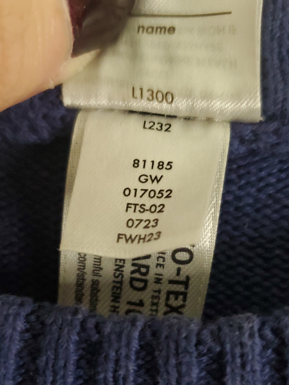 Womens Hanna Andersson Winter Solstice Holiday Sweater Size Small Blue Fairisle - Picture 6 of 15